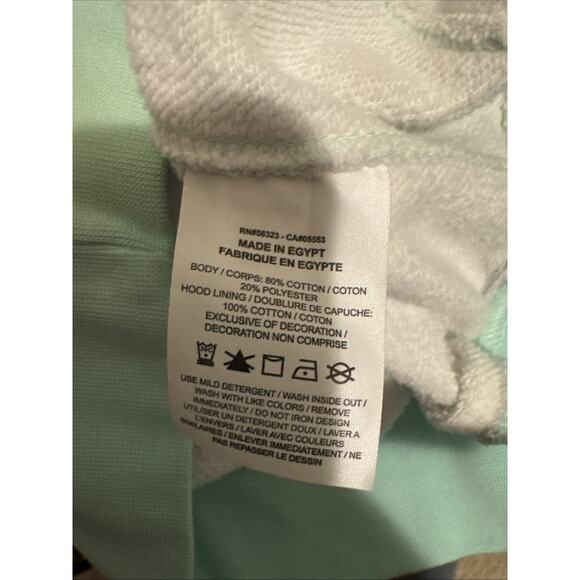 Nike Sportswear Club Tie Dye Sweatshirt Hoodie Mens Sz S Monster Eye DZ3062-379 - Picture 7 of 8